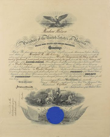 Lot #62 Franklin D. Roosevelt: As acting secretary of the Navy, FDR appoints a dental surgeon - Image 2