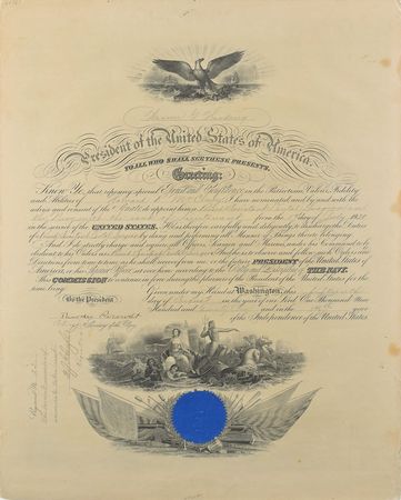 Lot #62 Franklin D. Roosevelt: As acting secretary of the Navy, FDR appoints a dental surgeon - Image 3