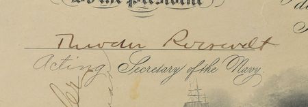 Lot #62 Franklin D. Roosevelt: As acting secretary of the Navy, FDR appoints a dental surgeon - Image 4