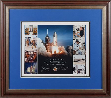 Lot #417 Columbia STS-1 Print - Image 1