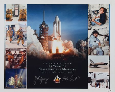 Lot #417 Columbia STS-1 Print - Image 2