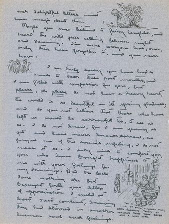 Lot #544 Tasha Tudor Handwritten Letter Signed - Image 2