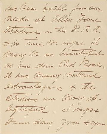 Lot #473 Jessie Willcox Smith Handwritten Letter Signed - Image 5