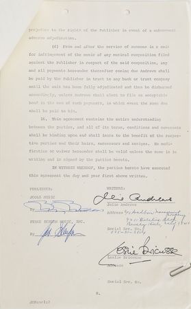 Lot #764 Julie Andrews Group Lot - Image 3