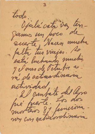 Lot #186 Fidel Castro: Revolutionary letter from just two months before Castro toppled the Batista regime: 