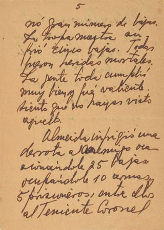 Lot #186 Fidel Castro: Revolutionary letter from just two months before Castro toppled the Batista regime: 