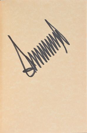 Lot #142 Donald Trump Book - Image 1