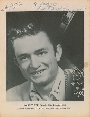Lot #614 Johnny Cash and Jerry Lee Lewis Program - Image 2