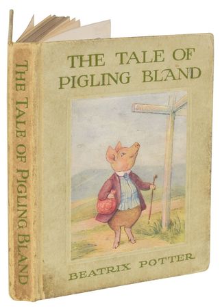 Lot #505 Beatrix Potter: Signed first edition of The Tale of Pigling Bland - Image 2