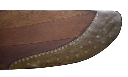 Lot #375 Starr Piano Co. Wooden Propellor: 8Â´ long WWI wooden propellor by the Starr Piano Co. - Image 4