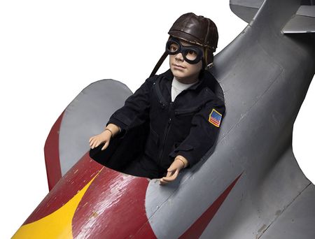 Lot #367  Airplane Pedal Car - Image 5