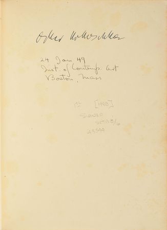 Lot #467 Oskar Kokoschka Book - Image 1