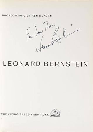 Lot #606 Leonard Bernstein Books - Image 3