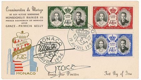 Lot #282 Princess Grace and Prince Rainier - Image 2