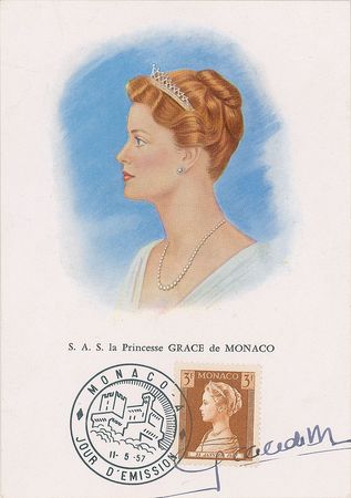 Lot #284 Princess Grace and Prince Rainier - Image 2