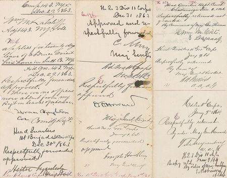 Lot #319 Civil War Generals Handwritten Letter Signed - Image 2