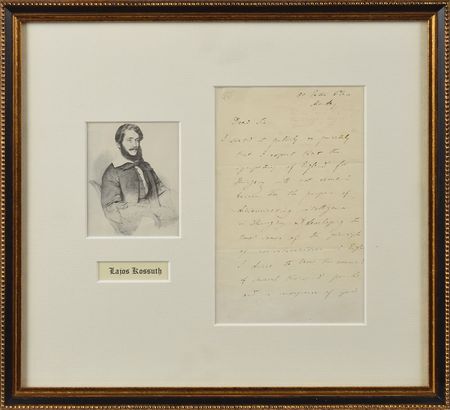 Lot #265 Lajos Kossuth: 