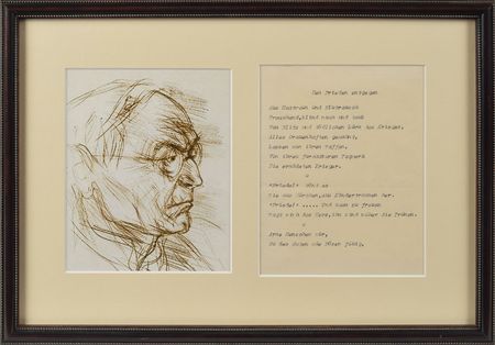 Lot #526 Hermann Hesse Souvenir Typescript - Image 1