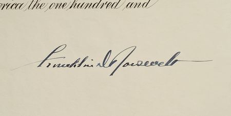 Lot #58 Franklin D. Roosevelt: Important diplomatic appointment to India - Image 2