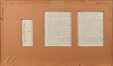 Lot #272 Maximilian III Signed Document - Image 2