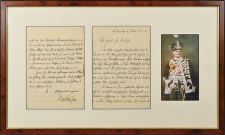 Lot #343 August von Mackensen: 