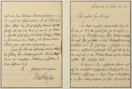 Lot #343 August von Mackensen: 