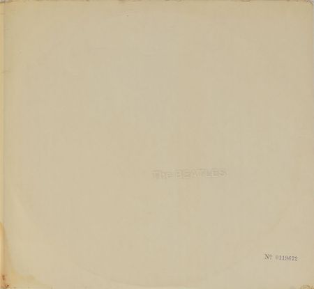 Lot #572 Beatles: John Lennon: Rare White Album signed by Lennon - Image 2