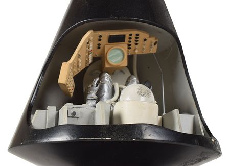 Lot #393 Mercury Capsule: Vintage educational model of the Mercury capsule - Image 2
