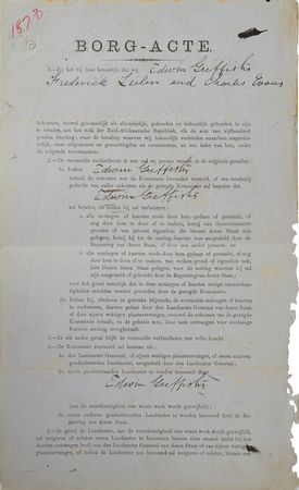 Lot #266 Paul Kruger Signed Documents - Image 3
