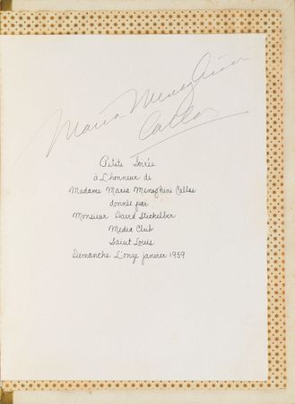 Lot #610 Maria Callas - Image 2