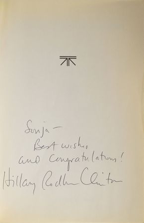 Lot #101 Bill and Hillary Clinton Books - Image 1