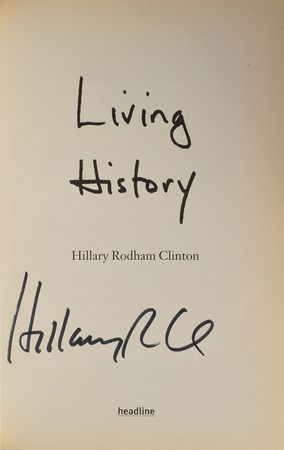 Lot #102 Bill and Hillary Clinton Books - Image 3