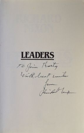 Lot #123 Richard Nixon Book - Image 1