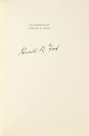Lot #109 Gerald Ford Books - Image 5
