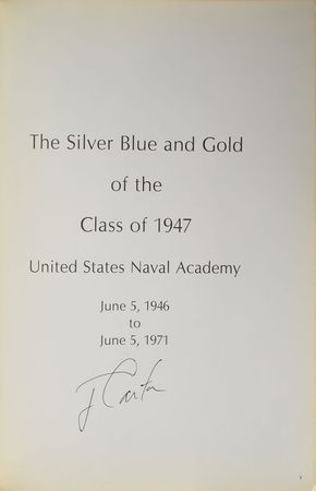 Lot #95 Jimmy Carter Yearbooks - Image 1