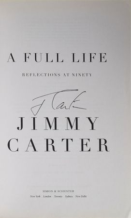 Lot #96 Jimmy Carter Books - Image 1