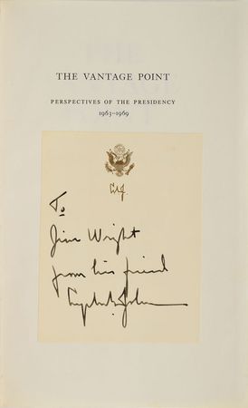 Lot #118 Lyndon B. Johnson Book - Image 1
