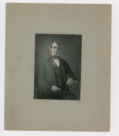 Lot #30 Abraham Lincoln Photograph