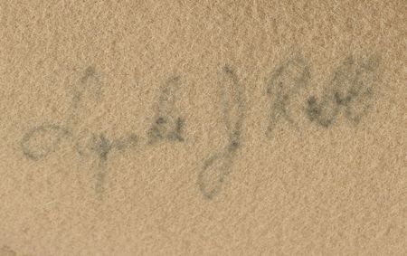 Lot #71 Lyndon B. Johnson: Cowboy hat signed by LBJ, Lady Bird, and their daughter - Image 3