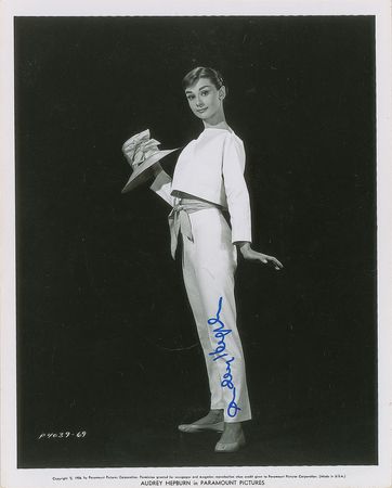 Lot #738 Audrey Hepburn Signed Photograph - Image 1