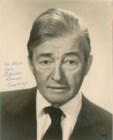 Lot #753 Claude Rains Signed Photograph