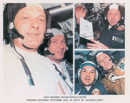 Lot #436 Alexei Leonov and Valeri Kubasov - Image 1