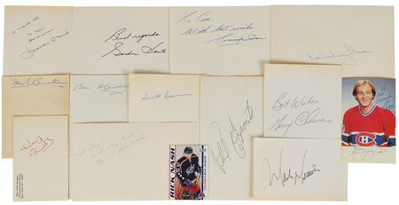 Lot #867 Hockey: Hockey greats highlighted by King Clancy, Ching Johnson, and Red Horner - Image 2