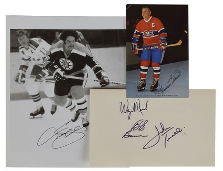 Lot #867 Hockey: Hockey greats highlighted by King Clancy, Ching Johnson, and Red Horner - Image 3