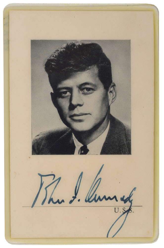 J.F. Kennedy元大統領のサイン入りの写真（左にある写真、他は参考） John F. Kennedy inscribed photo signed 8 X 10 | eBay