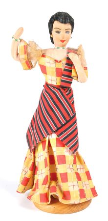 Lot #9071 Jacqueline Kennedy's Dancer Doll - Image 1
