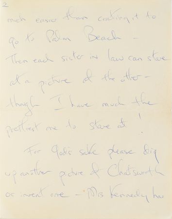 Lot #9019 Jacqueline Kennedy 1960 Autograph Letter Signed - Image 3