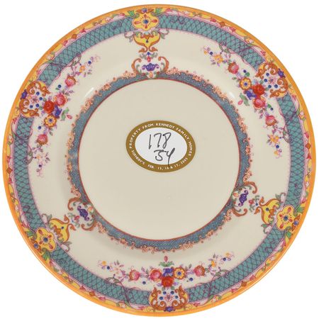 Lot #9083  Kennedy Family Home-Owned Set of (4) Porcelain China Pieces - Image 4