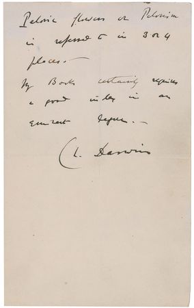 Lot #14 Charles Darwin: Darwin on his sweeping 1868 book, The Variation of Animals and Plants under Domestication - Image 2