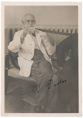 Lot #18 Ivan Pavlov: Rare photo of the Russian